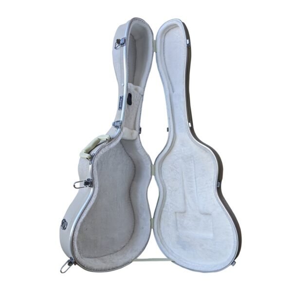 Estuche guitarra clásica ABS Rapsody Armonia Cream Crema