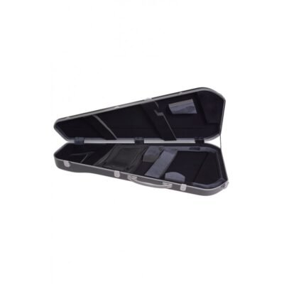 Estuche de guitarra eléctrica Bam Crew 8100S Black Negro