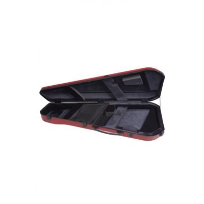 Estuche de guitarra eléctrica Bam Crew 8100S Red Rojo