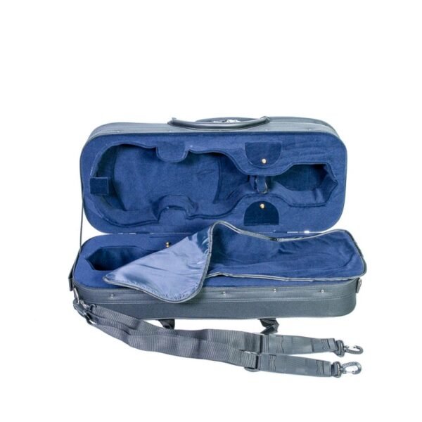Estuche-para-2-violines-Rapsody-Duo-rectangular-44-negro Estuche para 2 violines Rapsody Duo rectangular 4/4 negro 4/4