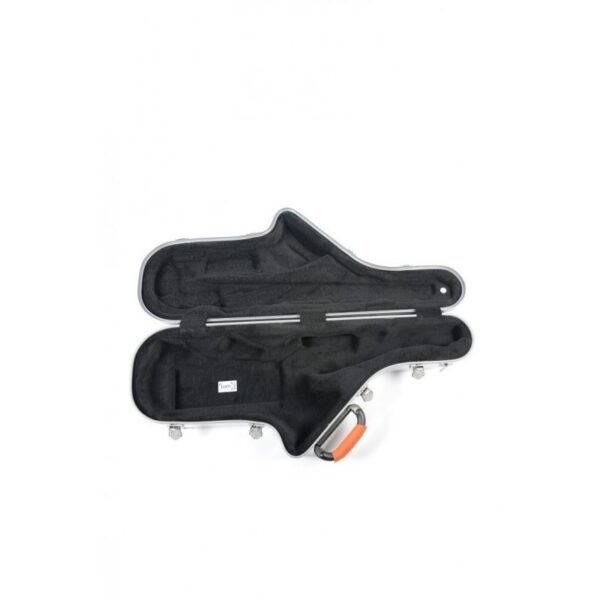 Estuche de saxo tenor Bam Cabine La Défense DEF4012S Brushed aluminum Aluminio cepillado