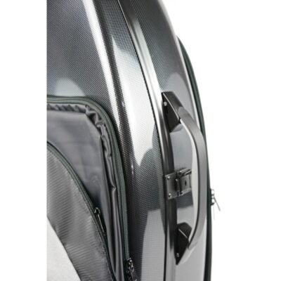 Estuche de saxo tenor Bam Hightech con bolsa 4102XLP Carbon