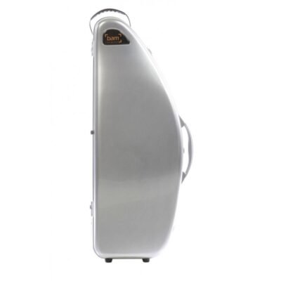 Estuche de saxo tenor Bam La Défense Hightech DEF4102XL Brushed aluminum Aluminio cepillado