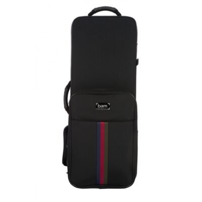 Estuche de saxo tenor Bam St. Germain Trekking SG3022S Black Negro
