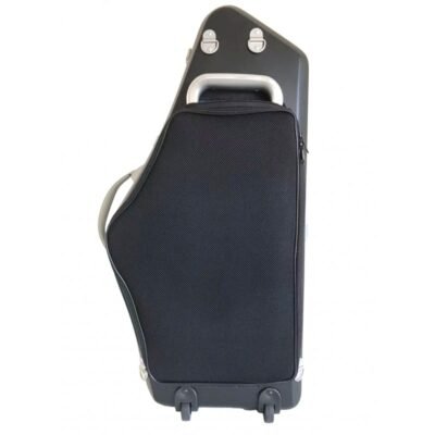 Estuche de saxo tenor y soprano Bam Hightech 4122XL Black Negro