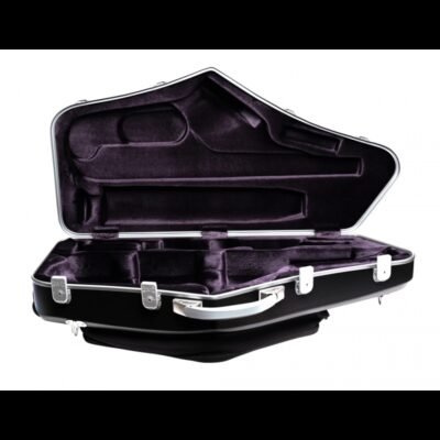 Estuche de saxo tenor y soprano Bam Hightech 4122XL Black Negro