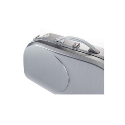 Estuche de trompa Bam La Défense Hightech ajustable DEF6002XL Brushed aluminum Aluminio cepillado