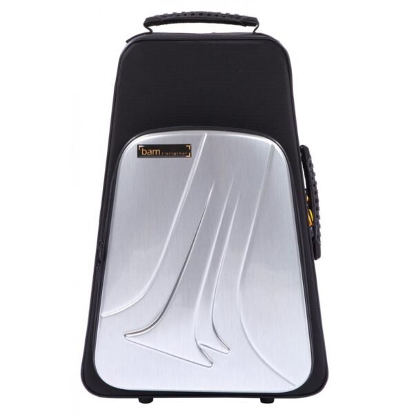 Estuche-trompeta-doble-Bam-Nuevo-Trekking-TREK3024S Estuche de trompeta doble Bam Nuevo Trekking TREK3024S Silver carbon