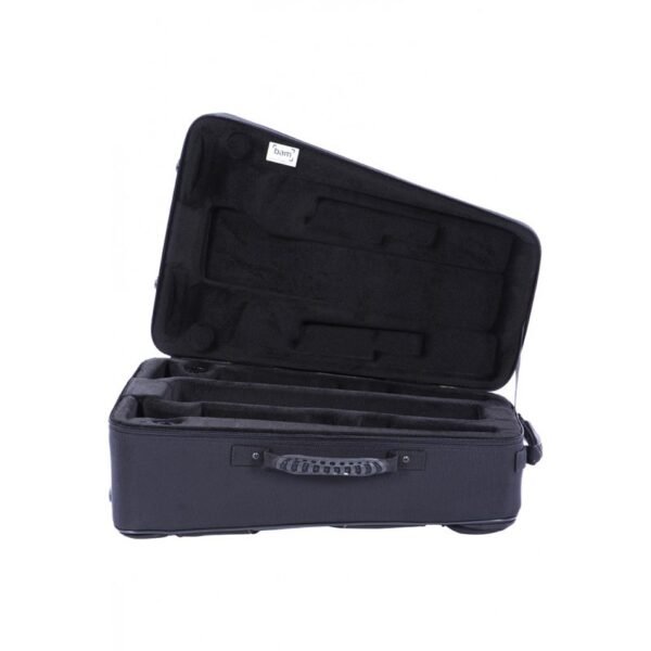 Estuche-trompeta-doble-Bam-Nuevo-Trekking-TREK3024S Estuche de trompeta doble Bam Nuevo Trekking TREK3024S Silver carbon