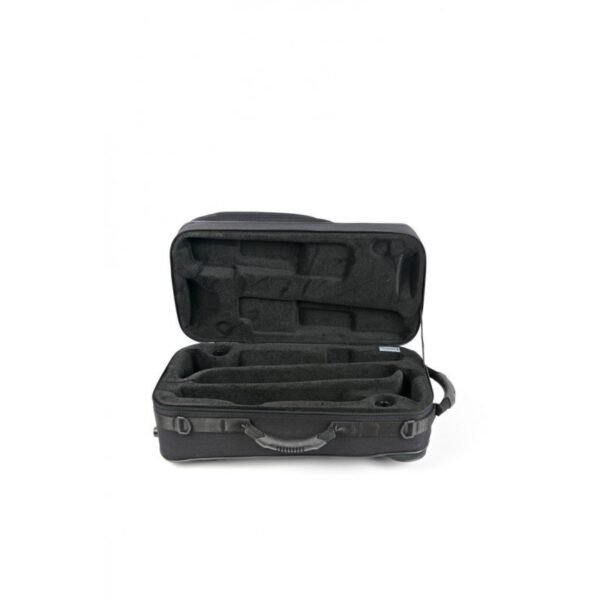 Estuche de trompeta doble Bam Trekking 3024S Black Negro