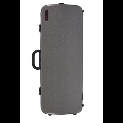 Estuche de viola Bam Hightech rectangular sin bolsa 2201XL Silver carbon