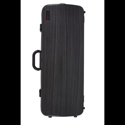 Estuche de viola Bam Hightech rectangular sin bolsa 2201XL Lazure black Negro lazure