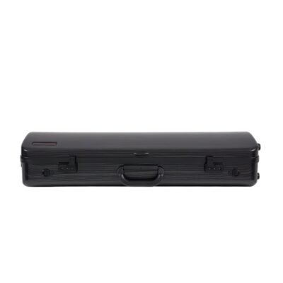 Estuche de viola Bam Hightech rectangular sin bolsa 2201XL Lazure black Negro lazure