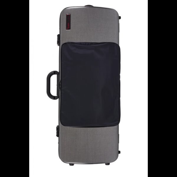 Estuche de viola Bam Hightech rectangular con bolsa 2202XL Tweed