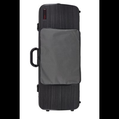 Estuche de viola Bam Hightech rectangular con bolsa 2202XL Lazure black Negro lazure