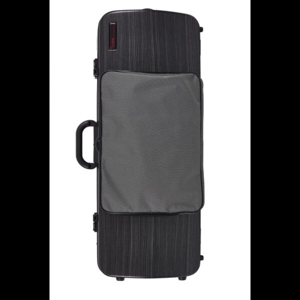 Estuche de viola Bam Hightech rectangular con bolsa 2202XL Lazure black Negro lazure