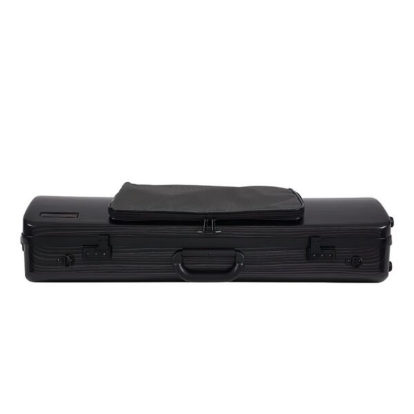 Estuche de viola Bam Hightech rectangular con bolsa 2202XL Lazure black Negro lazure