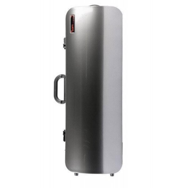 Estuche de viola Bam Hightech compacto sin bolsa 5201XL Silver carbon