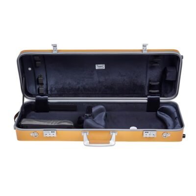 Estuche de viola Bam La Défense Hightech rectangular compacto DEF5201XL Orange Naranja