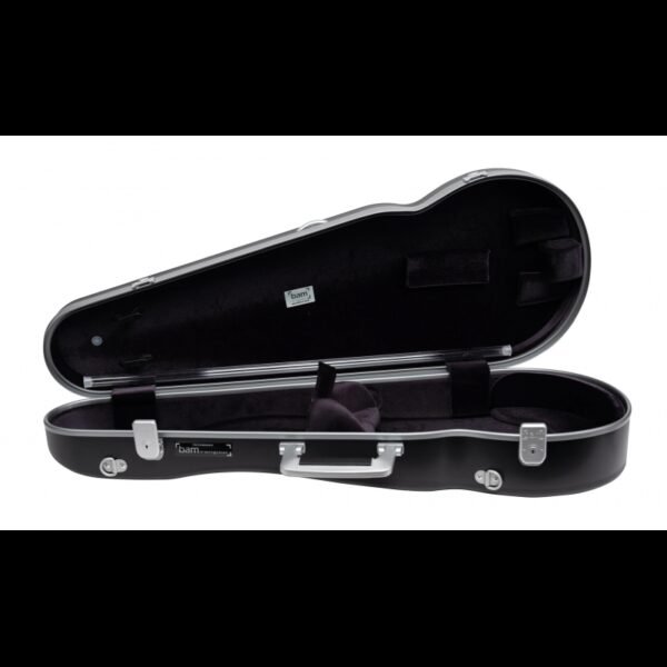 Estuche de viola Bam L'Opéra Suprême Hightech forma OP2200XL Black/silver Negro/Plata