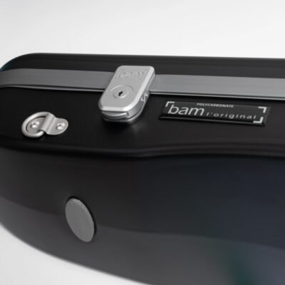Estuche de viola Bam L'Opéra Suprême Hightech forma OP2200XL Black/silver Negro/Plata