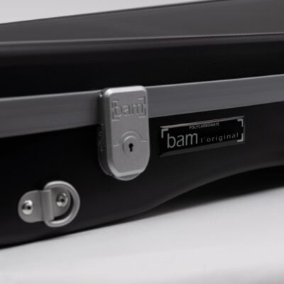 Estuche de viola Bam L'Opéra Suprême Hightech forma OP2200XL Black/silver Negro/Plata