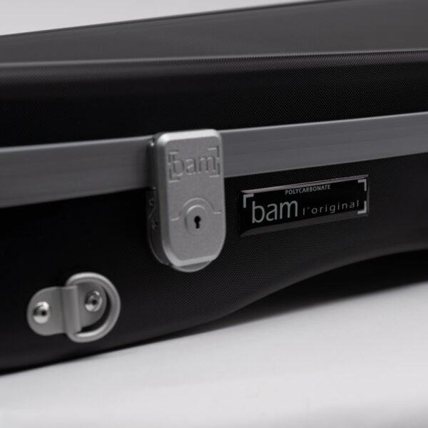 Estuche de viola Bam L'Opéra Suprême Hightech forma OP2200XL Black/silver Negro/Plata