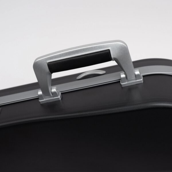 Estuche de viola Bam L'Opéra Suprême Hightech forma OP2200XL Black/silver Negro/Plata