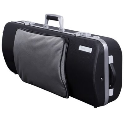 Estuche de viola Bam Panther Hightech rectangular con bolsa PANT2202XL Black Negro