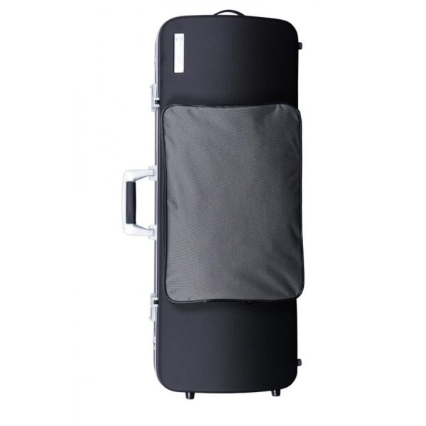 Estuche de viola Bam Panther Hightech rectangular con bolsa PANT2202XL Black Negro