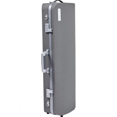 Estuche de viola Bam Panther Hightech rectangular compacto PANT5201XL Gray Gris