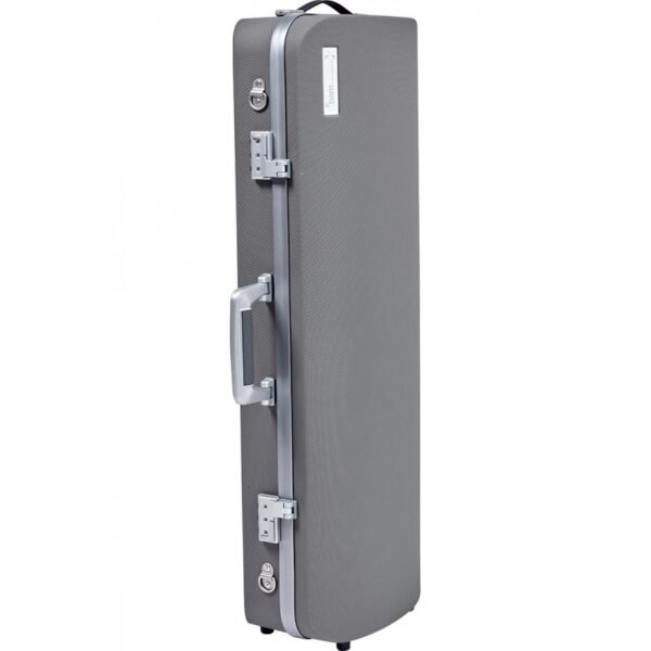 Estuche de viola Bam Panther Hightech rectangular compacto PANT5201XL Gray Gris