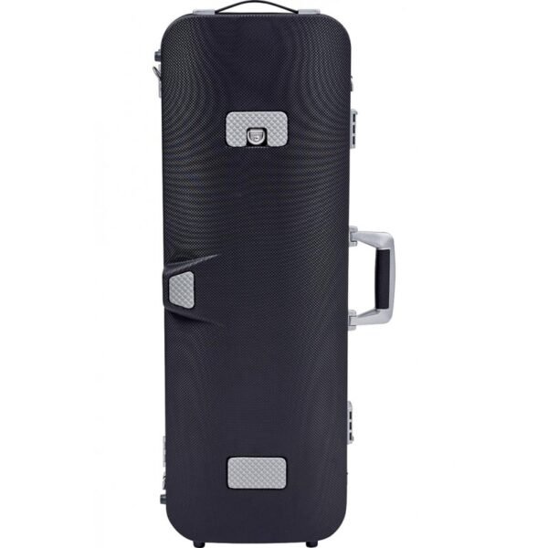 Estuche de viola Bam Panther Hightech rectangular compacto PANT5201XL Black Negro