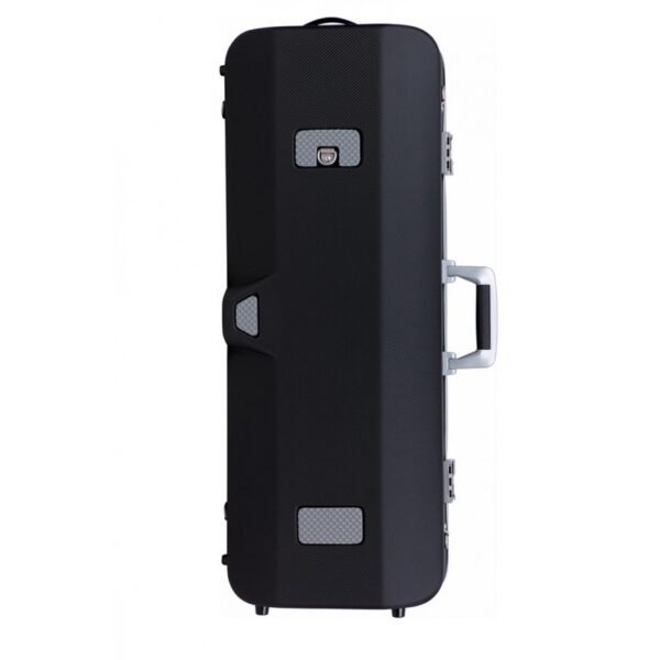 Estuche de viola Bam Panther Hightech rectangular PANT2201XL Black Negro