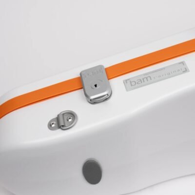 Estuche de viola Bam Ice Suprême Hightech forma SUP2200XL White/orange Blanco/Naranja