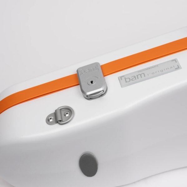 Estuche de viola Bam Ice Suprême Hightech forma SUP2200XL White/orange Blanco/Naranja