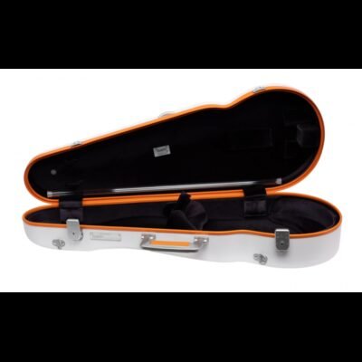 Estuche de viola Bam Ice Suprême Hightech forma SUP2200XL White/orange Blanco/Naranja