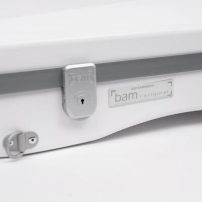 Estuche de viola Bam Ice Suprême Hightech forma SUP2200XL White/silver Blanco/Plata