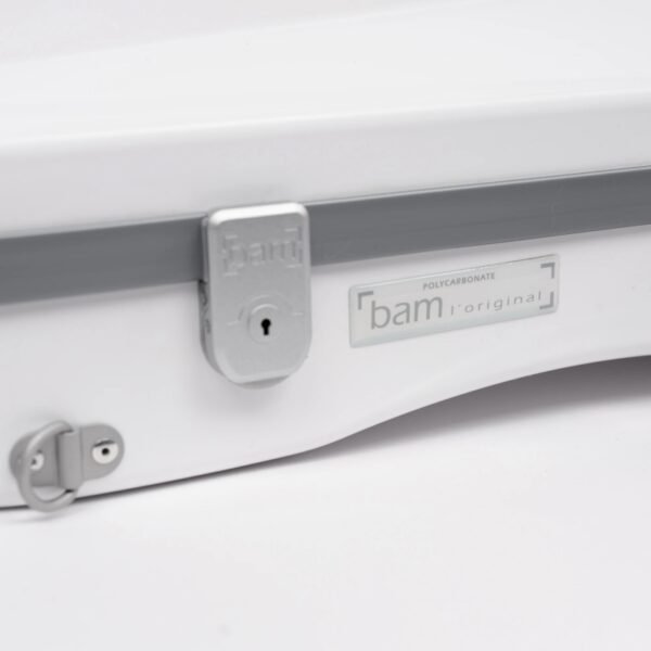 Estuche de viola Bam Ice Suprême Hightech forma SUP2200XL White/silver Blanco/Plata