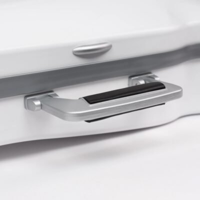Estuche de viola Bam Ice Suprême Hightech forma SUP2200XL White/silver Blanco/Plata