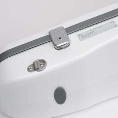 Estuche de viola Bam Ice Suprême Hightech forma SUP2200XL White/silver Blanco/Plata