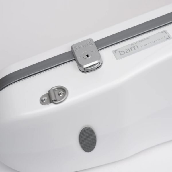 Estuche de viola Bam Ice Suprême Hightech forma SUP2200XL White/silver Blanco/Plata