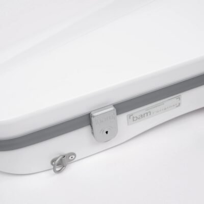 Estuche de viola Bam Ice Suprême Hightech forma SUP2200XL White/silver Blanco/Plata