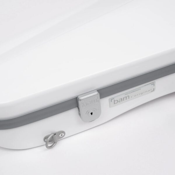 Estuche de viola Bam Ice Suprême Hightech forma SUP2200XL White/silver Blanco/Plata