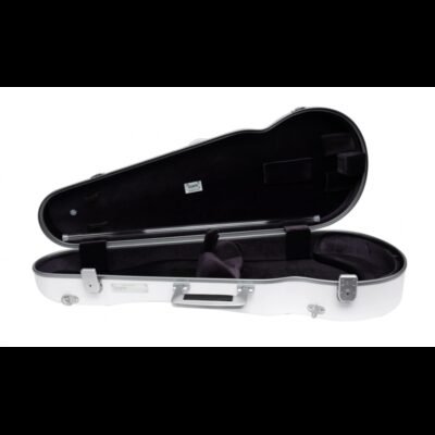 Estuche de viola Bam Ice Suprême Hightech forma SUP2200XL White/silver Blanco/Plata