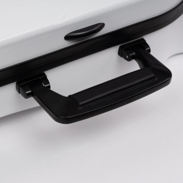 Estuche de viola Bam Ice Suprême Hightech forma SUP2200XL White/black Blanco/Negro