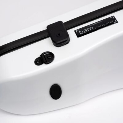 Estuche de viola Bam Ice Suprême Hightech forma SUP2200XL White/black Blanco/Negro