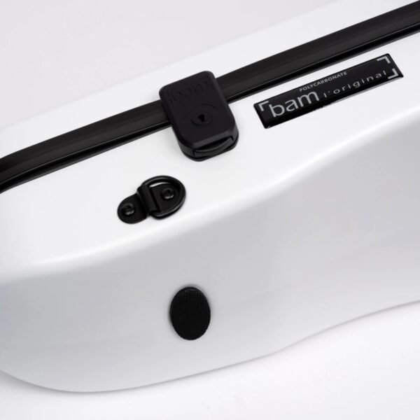 Estuche de viola Bam Ice Suprême Hightech forma SUP2200XL White/black Blanco/Negro