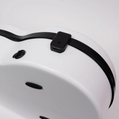 Estuche de viola Bam Ice Suprême Hightech forma SUP2200XL White/black Blanco/Negro