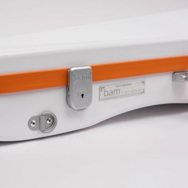 Estuche de viola Bam Ice Suprême Hightech forma SUP2200XL White/orange Blanco/Naranja
